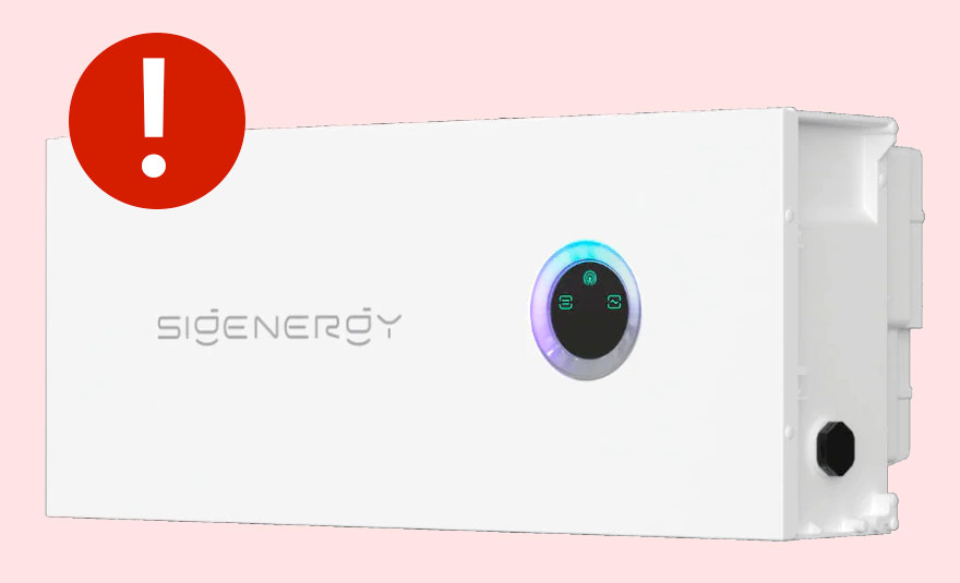 Sigenergy Recall
